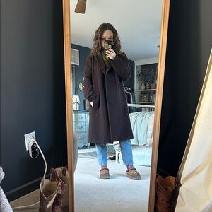H&M Dark Brown Trench Coat